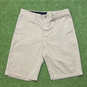 Volcom Men's Khaki Chino Shorts